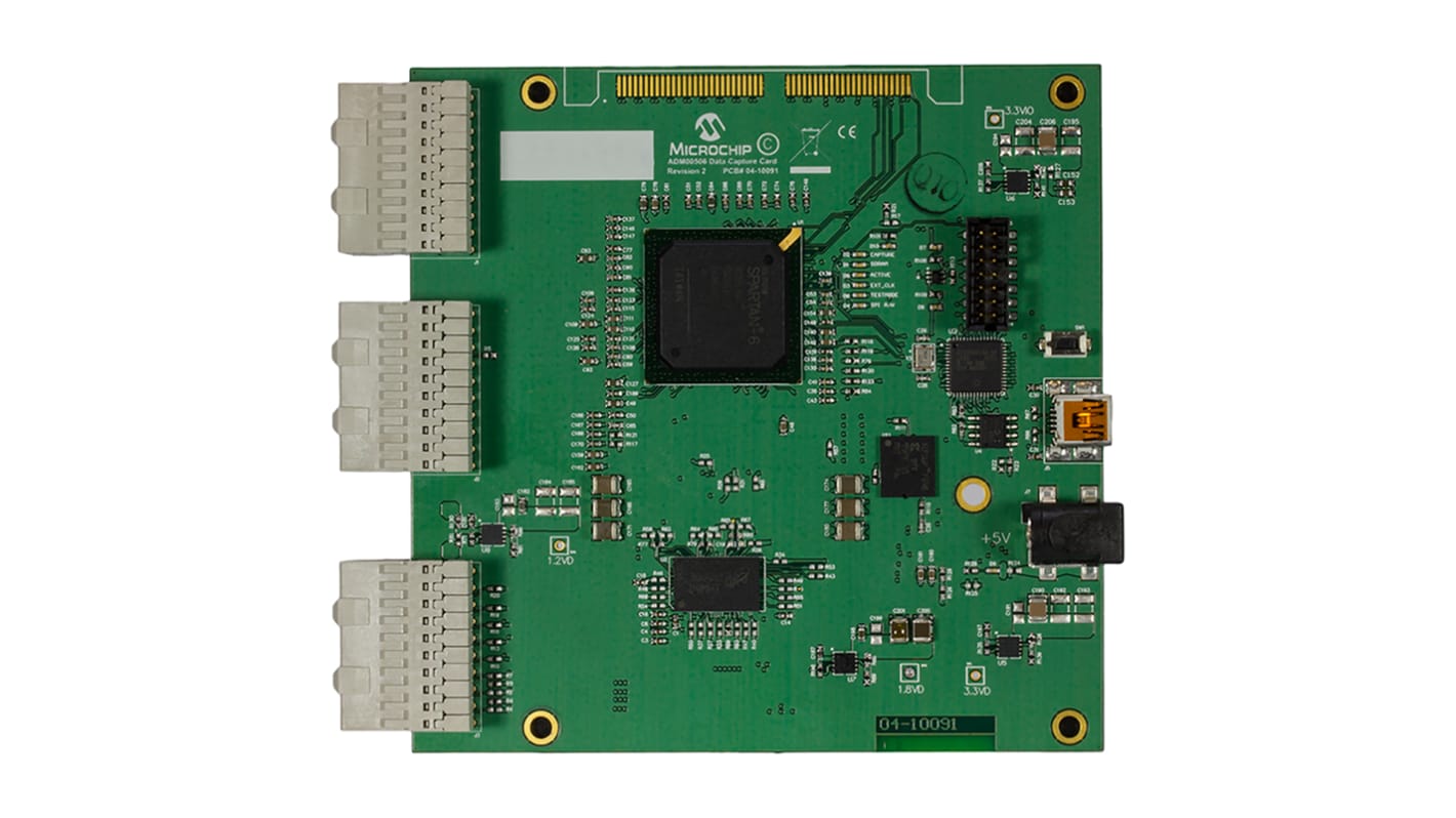 Scheda di acquisizione dati ADC Microchip, 16 bit