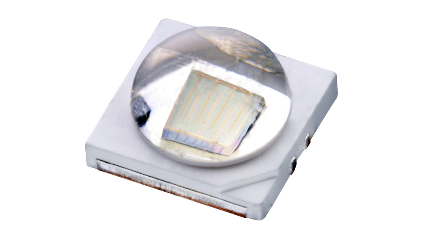 PK2N-1DLE ProLight Opto, Phenix 3535 NV Series UV LED, 410nm 500mW 60 °, 3-Pin Surface Mount package