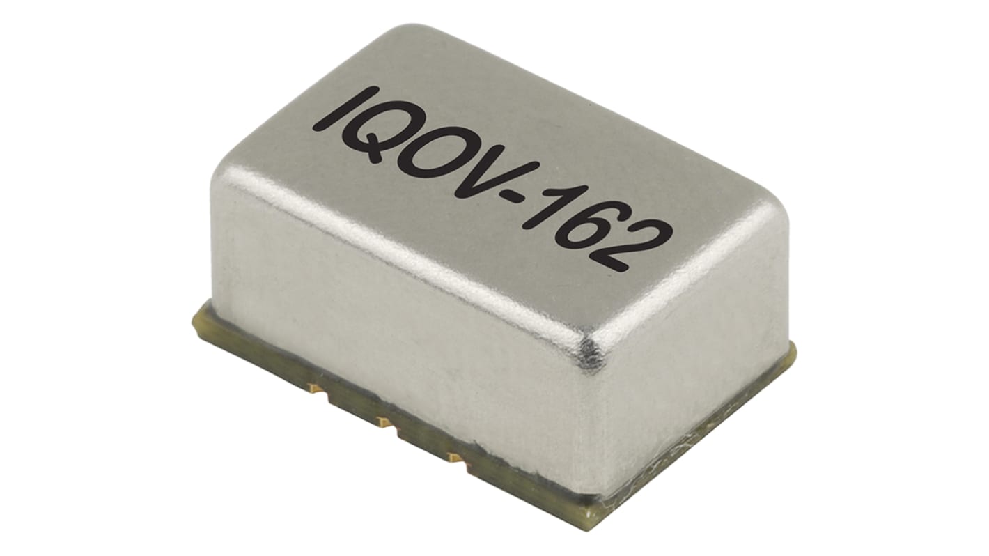 IQD Kristályoszcillátor 12,8 MHz, HCMOS, 15pF, 6-tüskés, SMD, 14.4 x 9.5 x 6.5mm cikkszám: LFOCXO063801Bulk