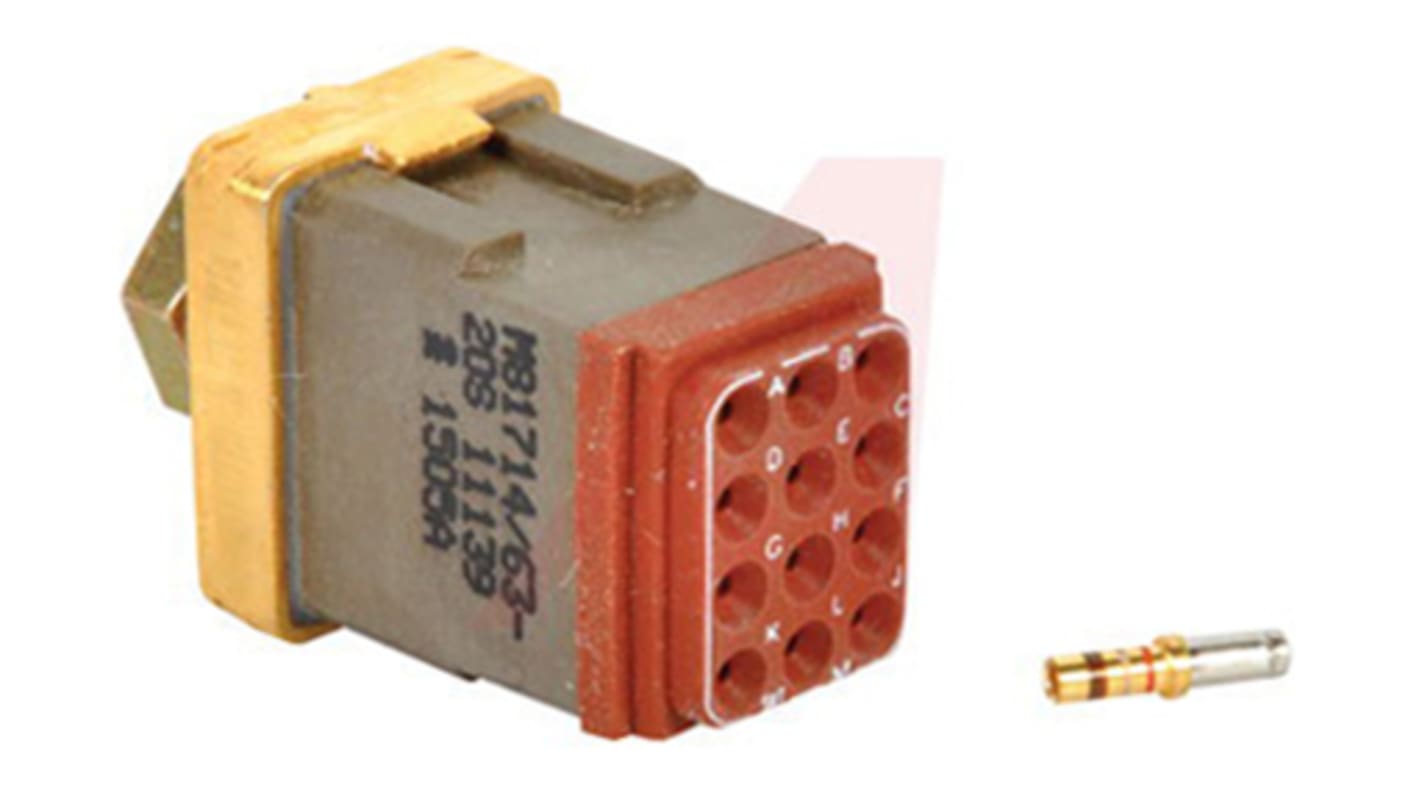 Deutsch MIL Spec Circular Connector Receptacle, MIL-T-81714