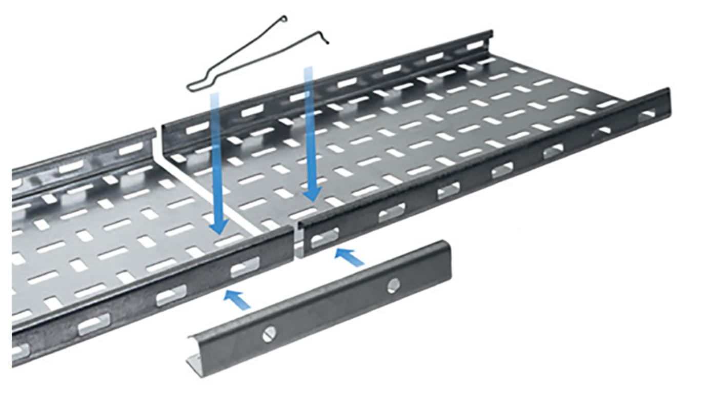 SCLPG Legrand Swiftclip PreGalvanised Steel Cable Tray Accessory RS