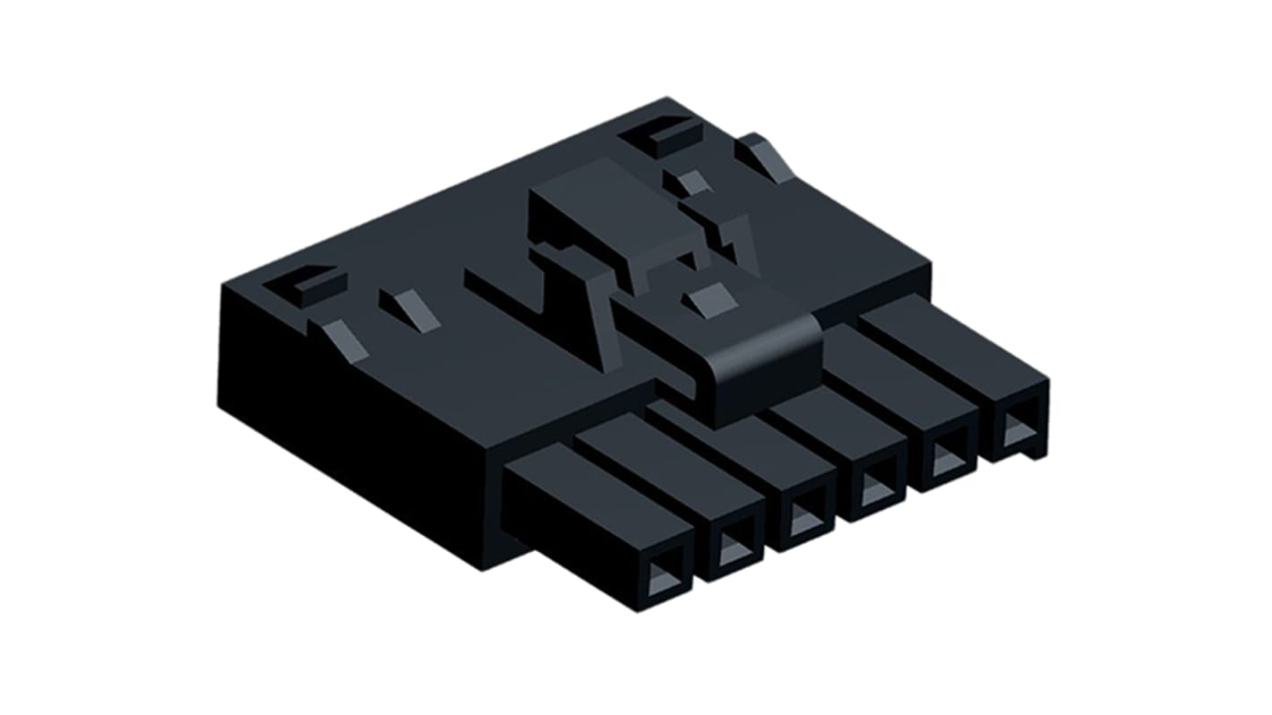 Molex コネクタハウジング 6極 ピッチ：3.5mm 1列 172256-1006