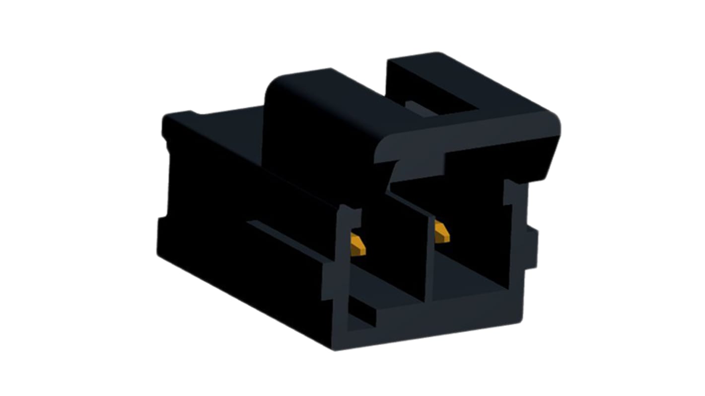 Molex Ultra-Fit Series Straight Through Hole PCB Header, 2 Contact(s), 3.5mm Pitch, 1 Row(s), Shrouded