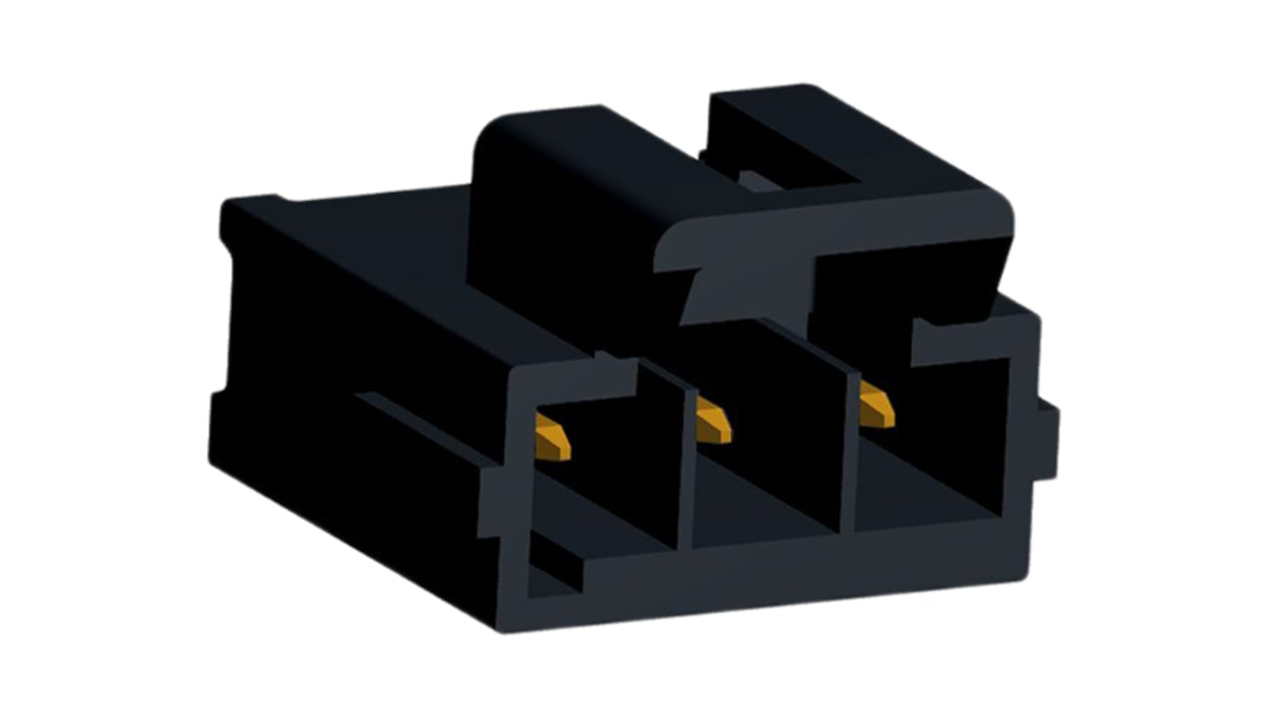 File di contatti PCB Molex, 3 vie, 1 fila, passo 3.5mm