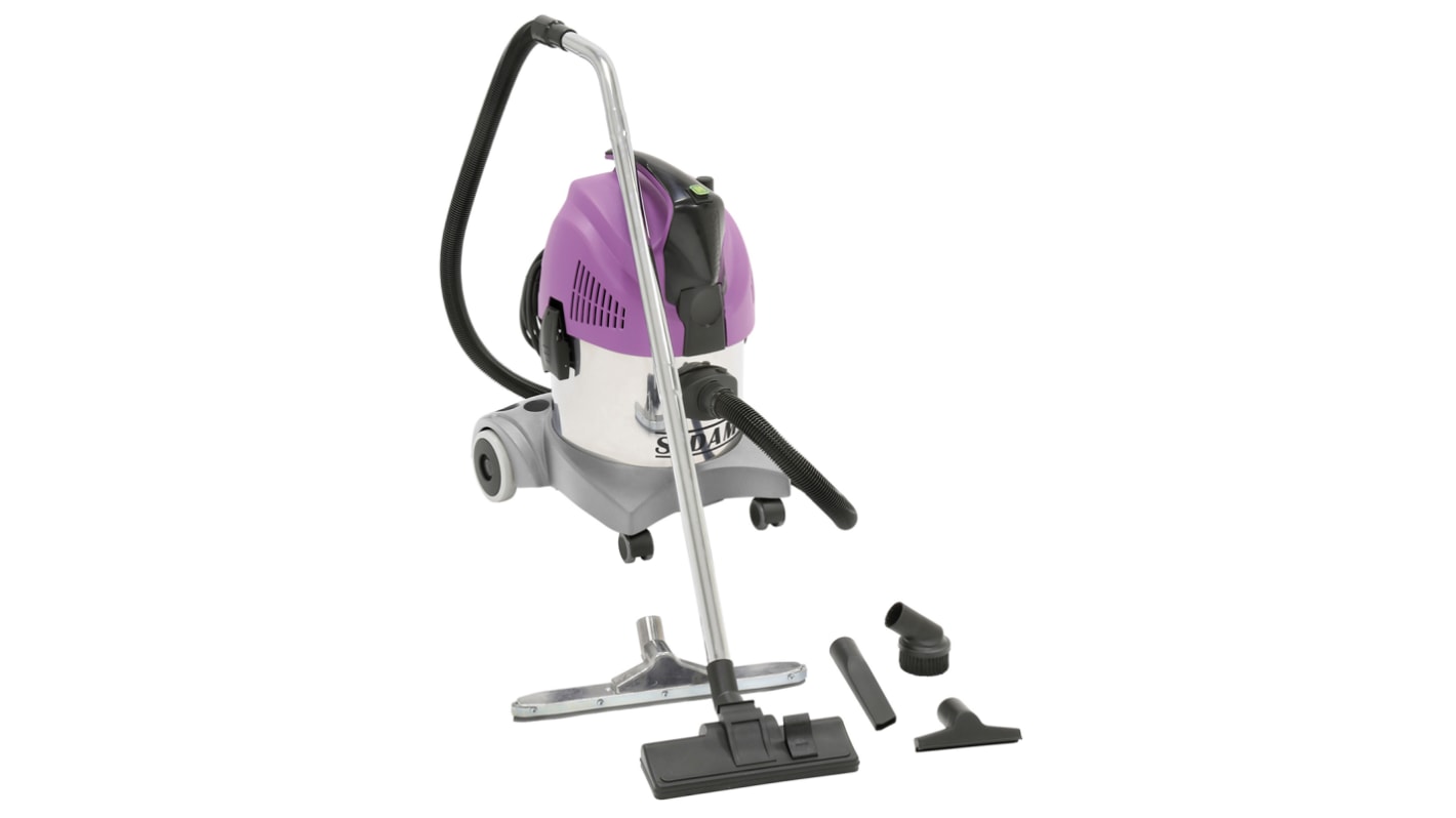 Sidamo JET 15 i Floor Vacuum Cleaner Vacuum Cleaner for Wet/Dry Areas, 7m Cable, 220 → 240V ac, Type C - Euro