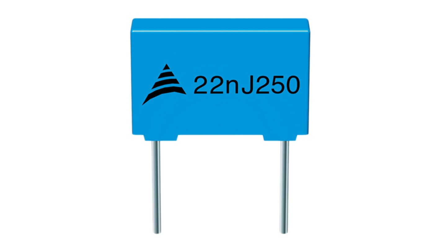 EPCOS B32520 Folienkondensator 1.5μF ±5% / 63V dc, THT Raster 7.5mm