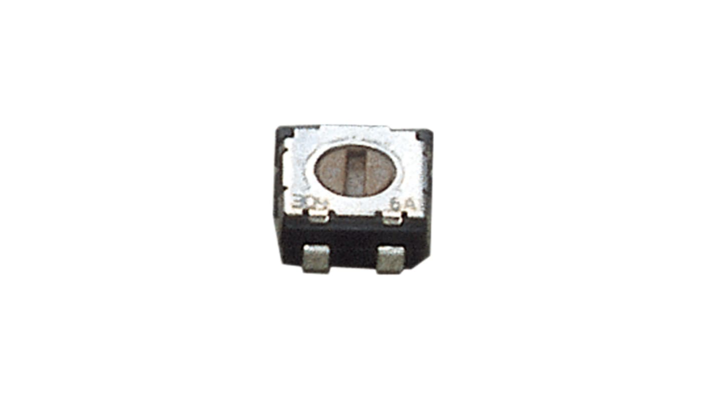 Nidec Components ST-4 1-Gang SMD Trimmer-Potentiometer, Einstellung von oben, 100Ω, ±20%, 0.25W, Lötstift, L. 5mm