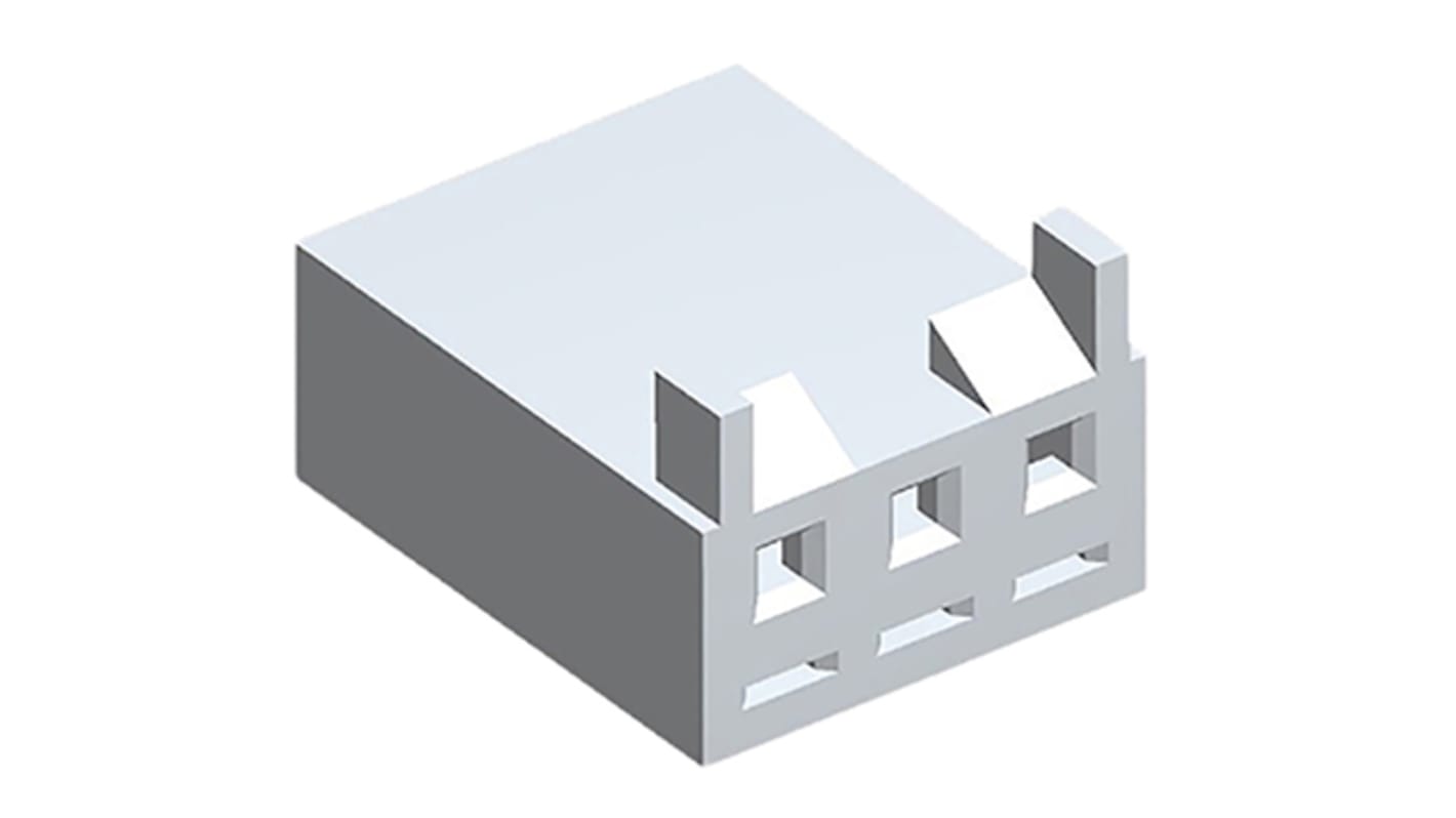 Molex, SPOX Female Connector Housing, 3.96mm Pitch, 3 Way, 1 Row