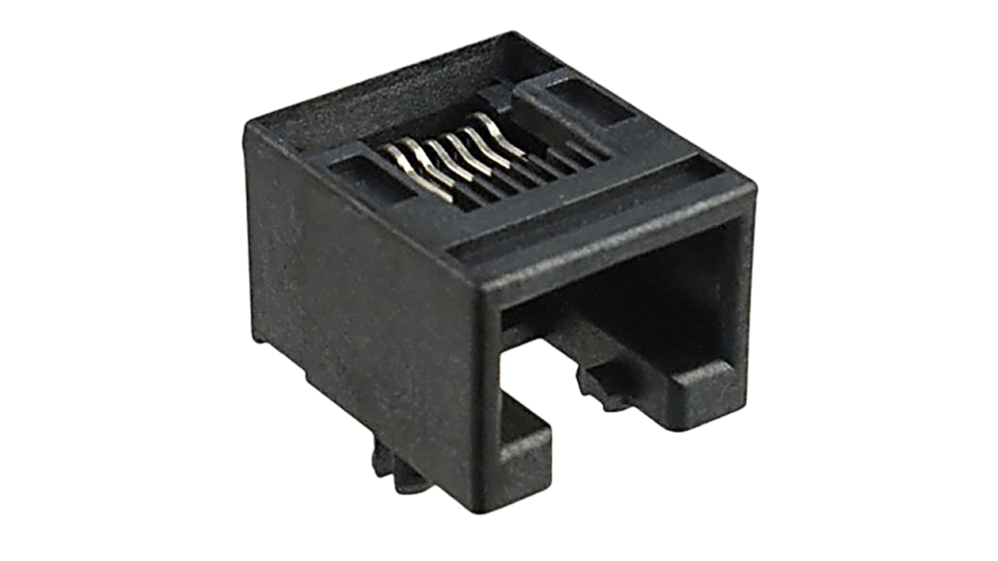 Molex 85503 Series Female RJ45 Connector, Through Hole, Cat5e