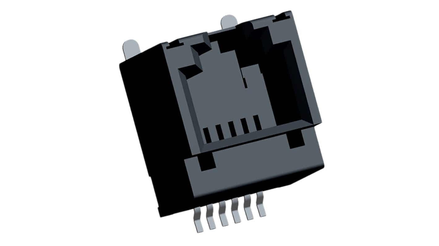 Molex 85510 RJ11-Steckverbinder Buchse 1P1C-polig PCB Vertikal