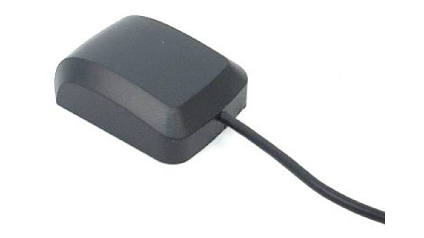 Siretta GPS antenna Mágneses MIKE3A/5M/SMAM/S/S/17 Négyzetes SMA Apa 28dBi GPS MIKE 3A