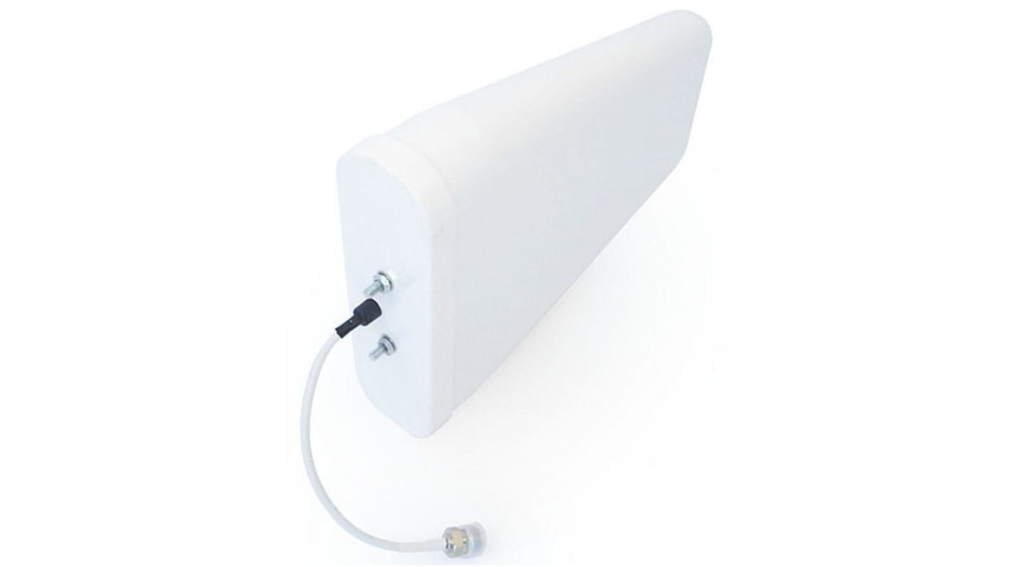 Siretta 2G (GSM/GPRS), 3G (UTMS) Multiband-Antenne, Extern, intern, Direktional, 800 → 2500 MHz, Vierkant, Typ