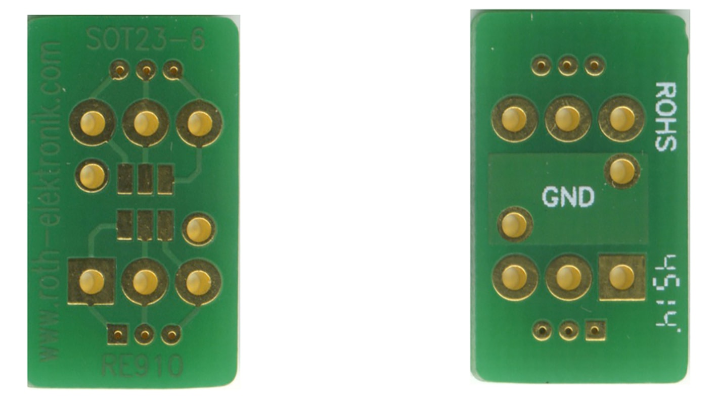 RE910, Double Sided Extender Board Adapter With Adaption Circuit Board FR4 17.78 x 10.16 x 1.5mm