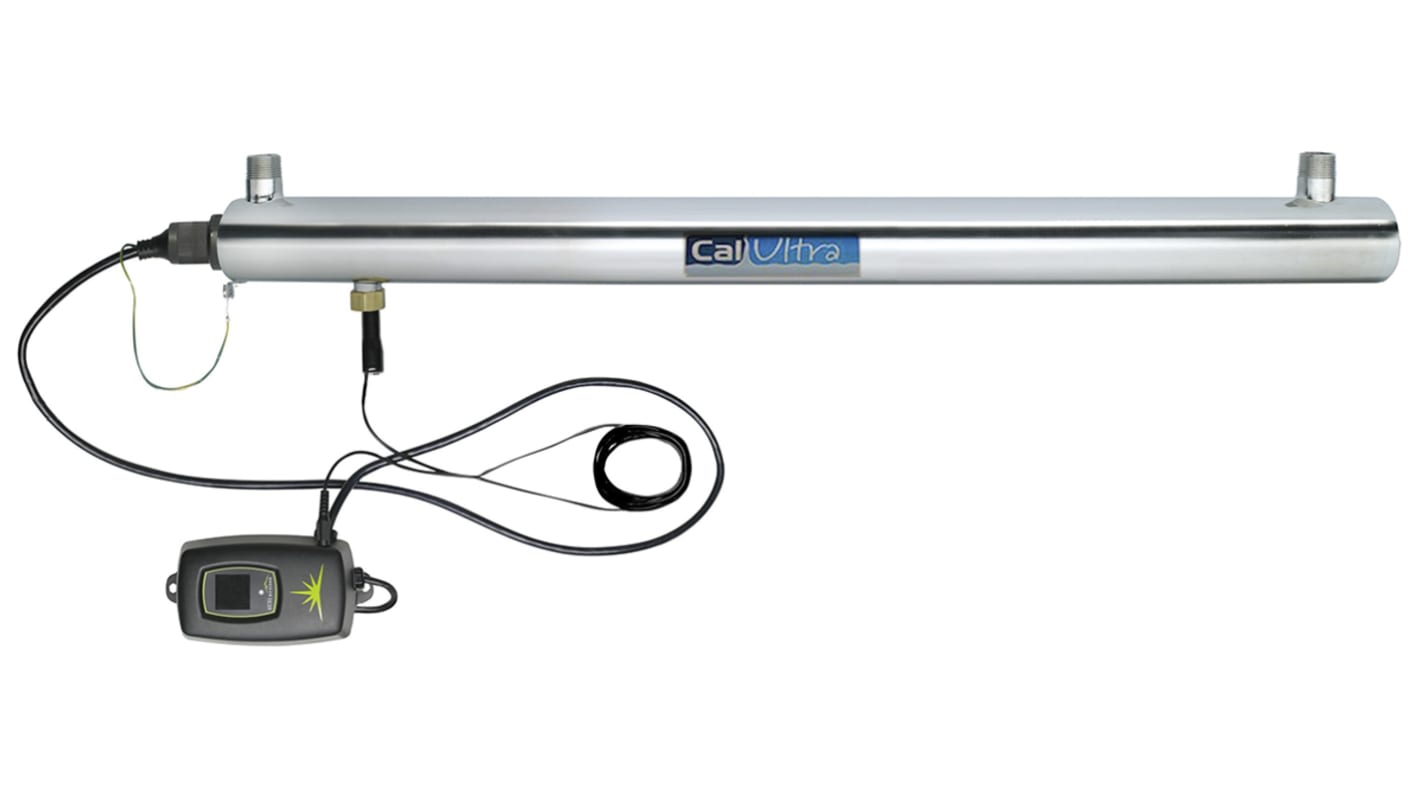 Unità di disinfezione UV RS PRO, 22L/min max, 8,6 bar max, MNPT da 3/4 poll.