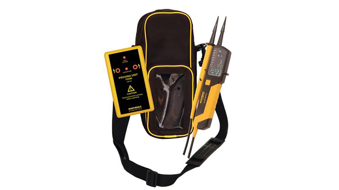 Martindale PD690, VT28 Voltage Indicator & Proving Unit Kit <3.5mA 700V, Kit Contents PD690 Proving Unit, TC70