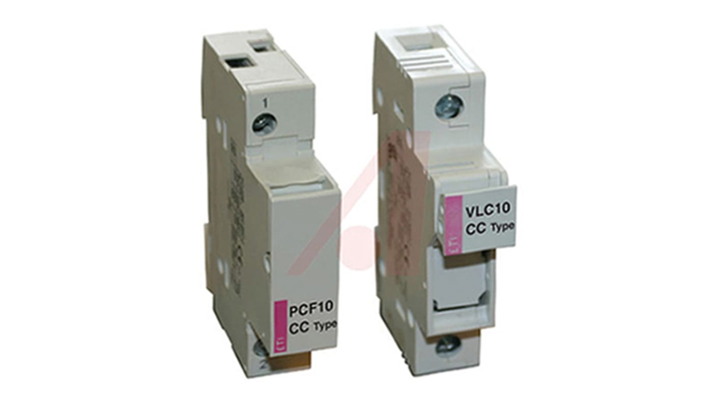 Altech 30A Rail Mount Fuse Holders, 1P, 600V ac