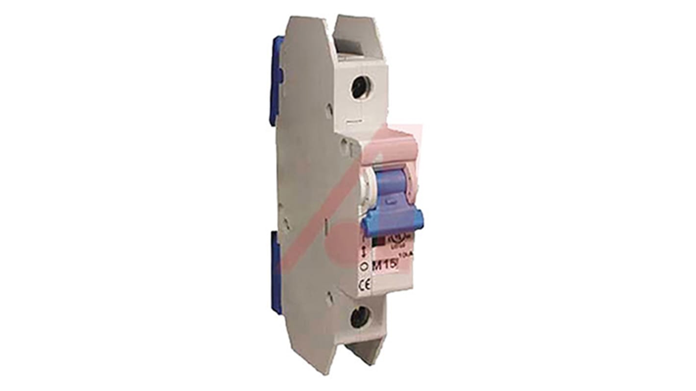 Altech Thermal Magnetic Circuit Breaker - L Single Pole 240V ac Voltage Rating DIN Rail Mount, 1A Current Rating