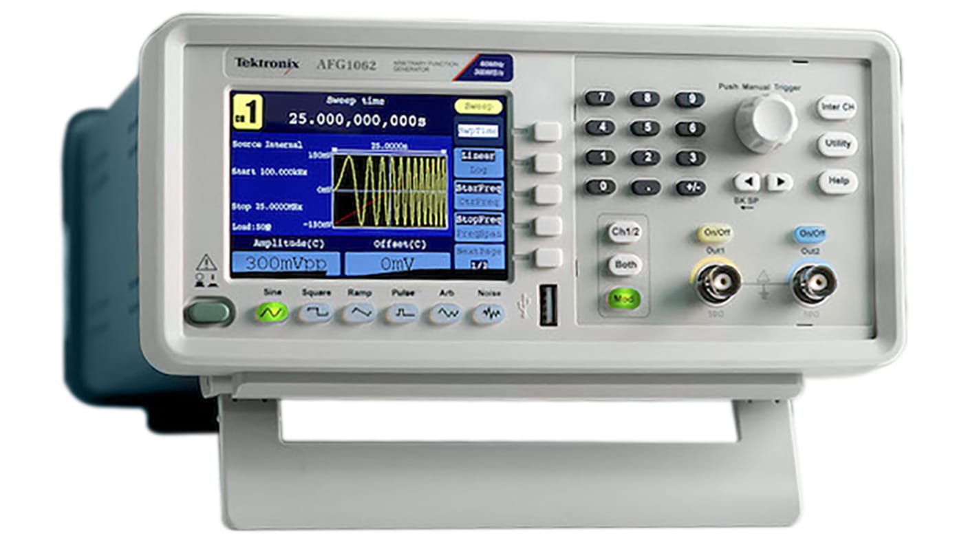 Tektronix Funktionsgenerator, USB A, USB B