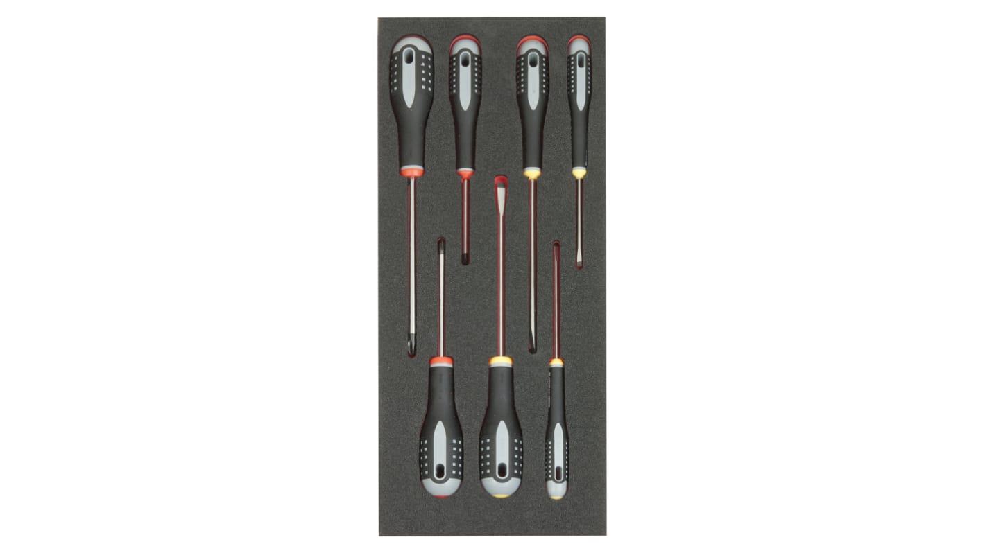 Set di cacciaviti Bahco FF1E1001, 7 pezzi