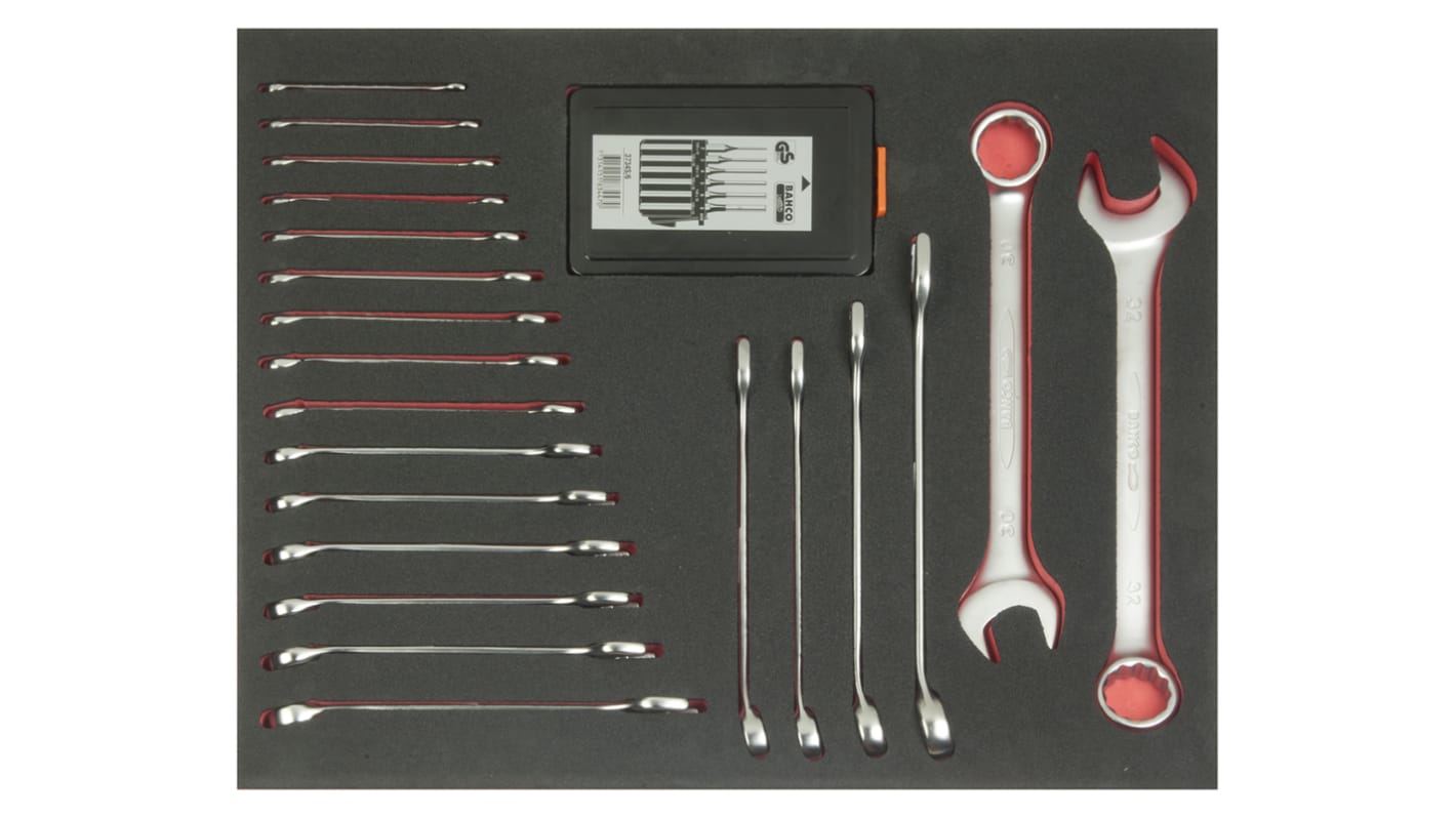 Bahco FF1A5002 Series 27-Piece Spanner Set, 6 → 32 mm