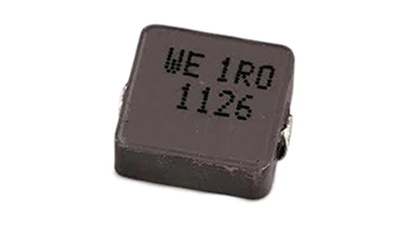 Wurth, WE-LHMI, 8030 Shielded Wire-wound SMD Inductor with a Powdered Iron Core, 8.2 μH ±20% Shielded 4.3A Idc