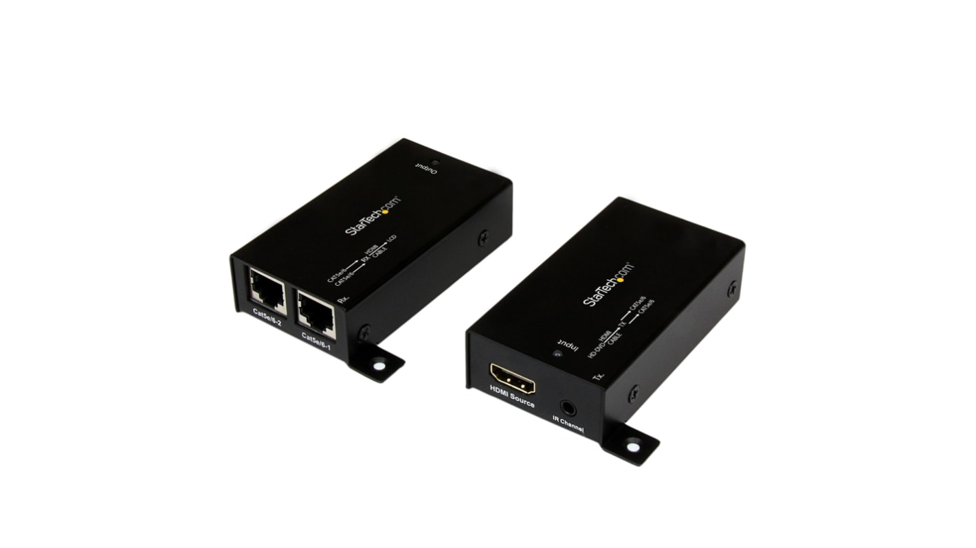 StarTech.com Extender-Paar Video-Extender HDMI CAT 5, HDMI, 1920 x 1080 Max., 1 Videoanschlüsse, 30m