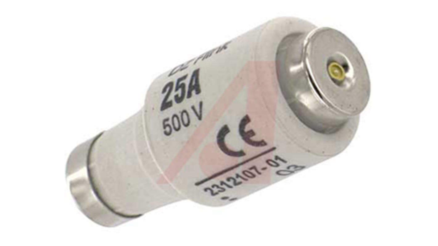 Altech 25A DII Bottle Fuse, E27 Thread Size, 500V ac