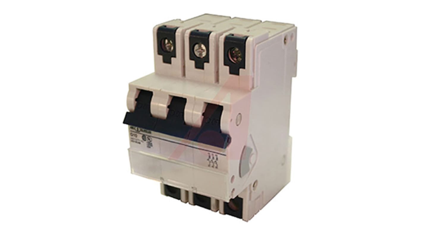 Altech Thermal Magnetic Circuit Breaker - V-EA 3 Pole 480Y/277V Voltage Rating DIN Rail Mount, 15A Current Rating