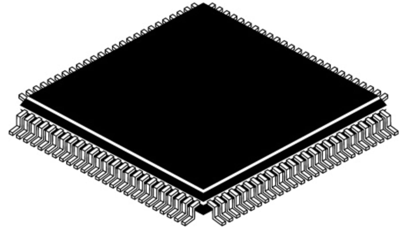 Microchip マイコン SAM4E Series, 100-Pin LQFP ATSAM4E8CA-AU