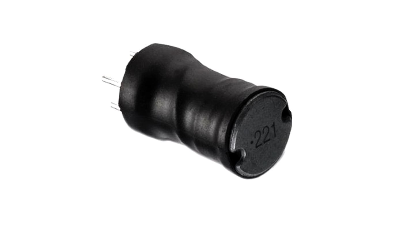 Wurth 3.3 mH ±5% Ferrite Radial Inductor, Max SRF:500kHz, 370mA Idc, 3.6Ω Rdc, WE-TIF