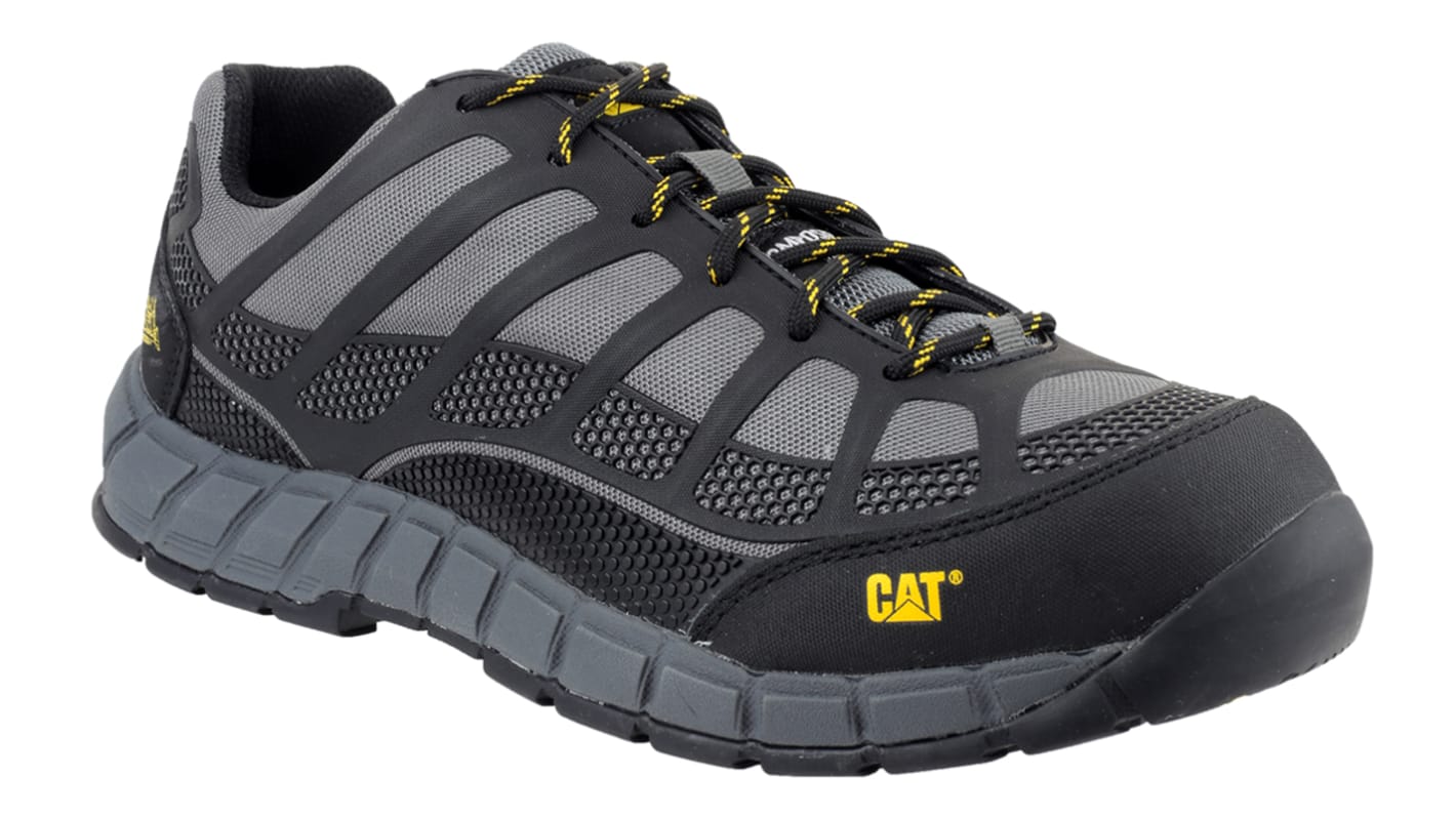 CAT Streamline Men's Grey Toe Capped Safety Trainers, UK 10, EU 44