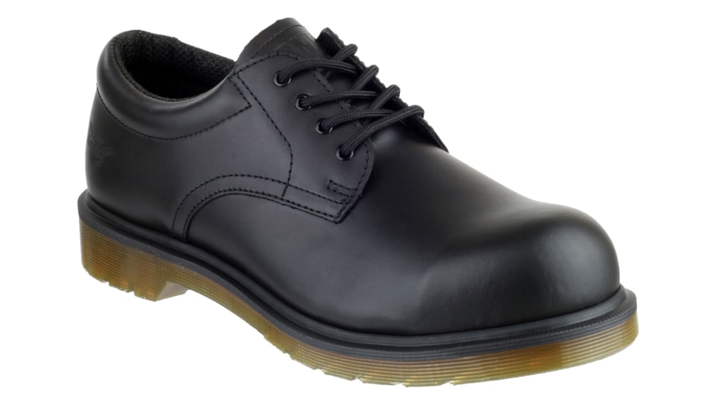 Dr Martens Icon 2216 Men's Black Steel Toe Capped Safety Shoes, UK 10, EU 45