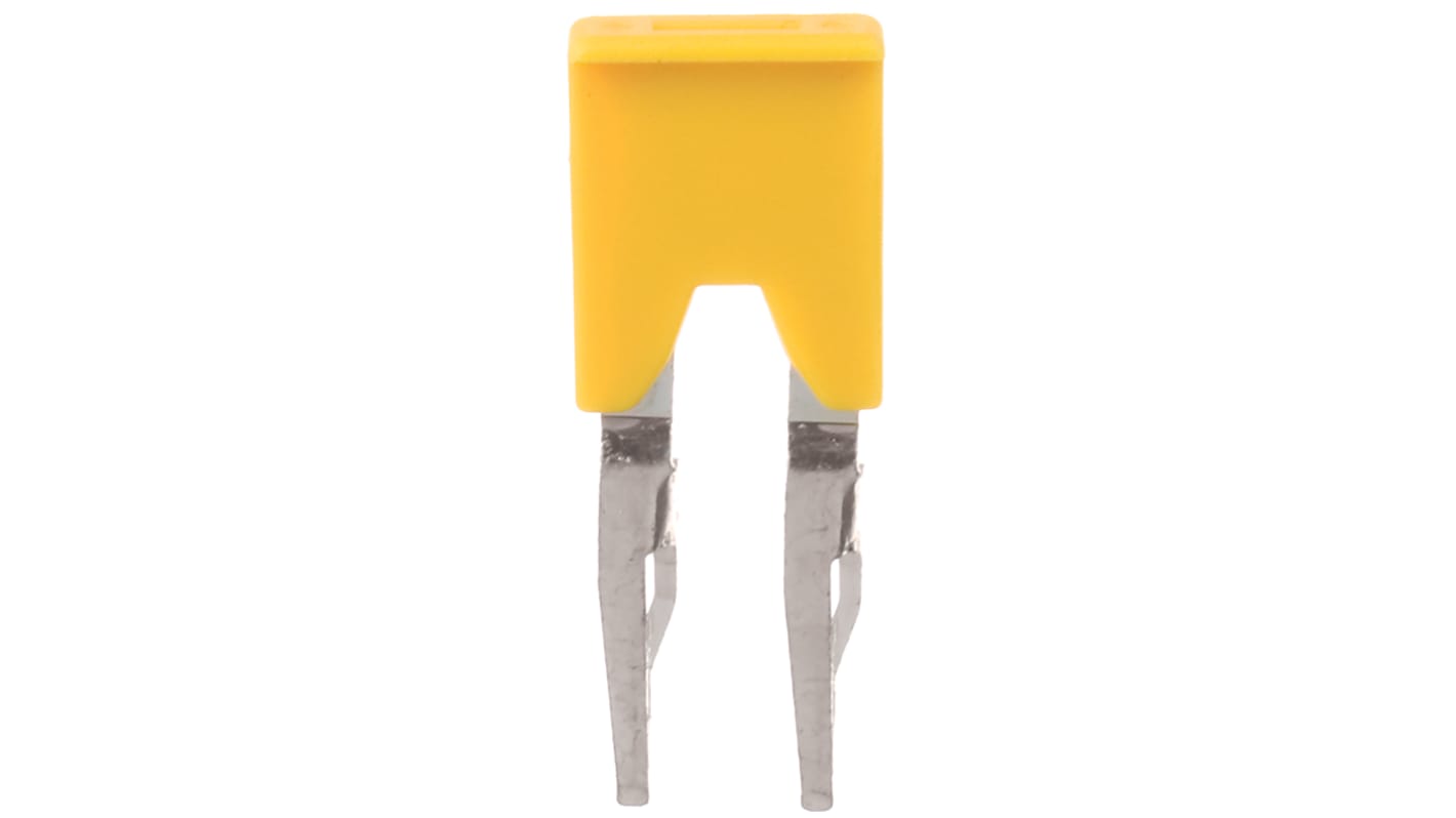 RS PRO 2 Way Plug in Cross Connector for Use with 4 mm Spring Terminal