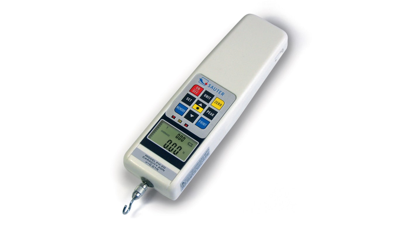 Sauter FH 2 Force Gauge RS232, Range 2N, Resolution 0.001 N RS