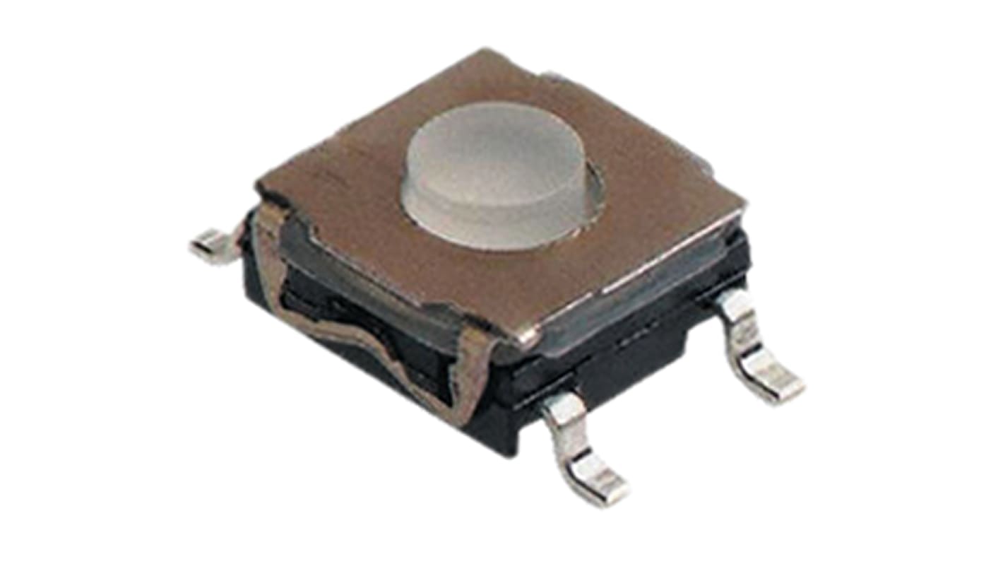 IP67 Button Tactile Switch, SPST 50 mA 3.5mm Surface Mount