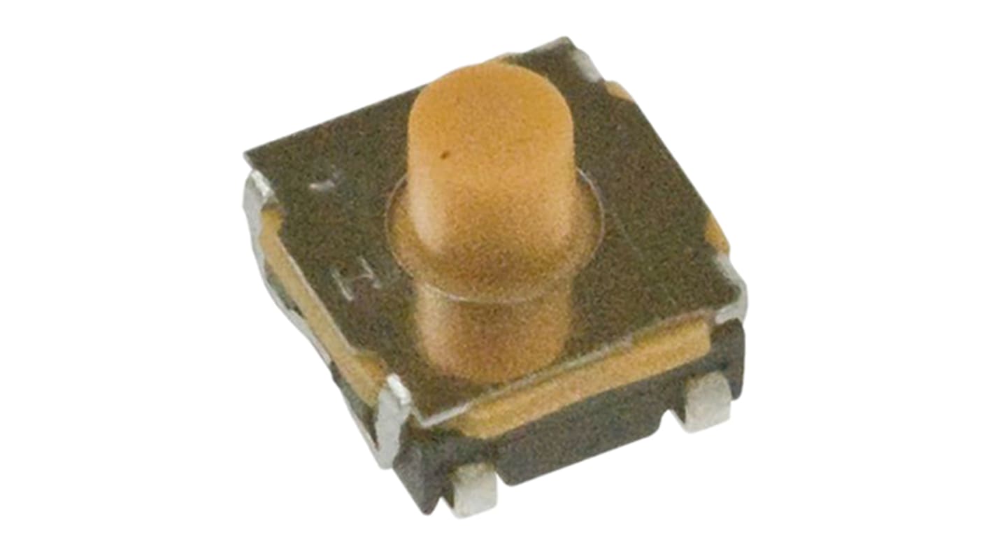 IP67 Button Tactile Switch, SPST 2.6mm