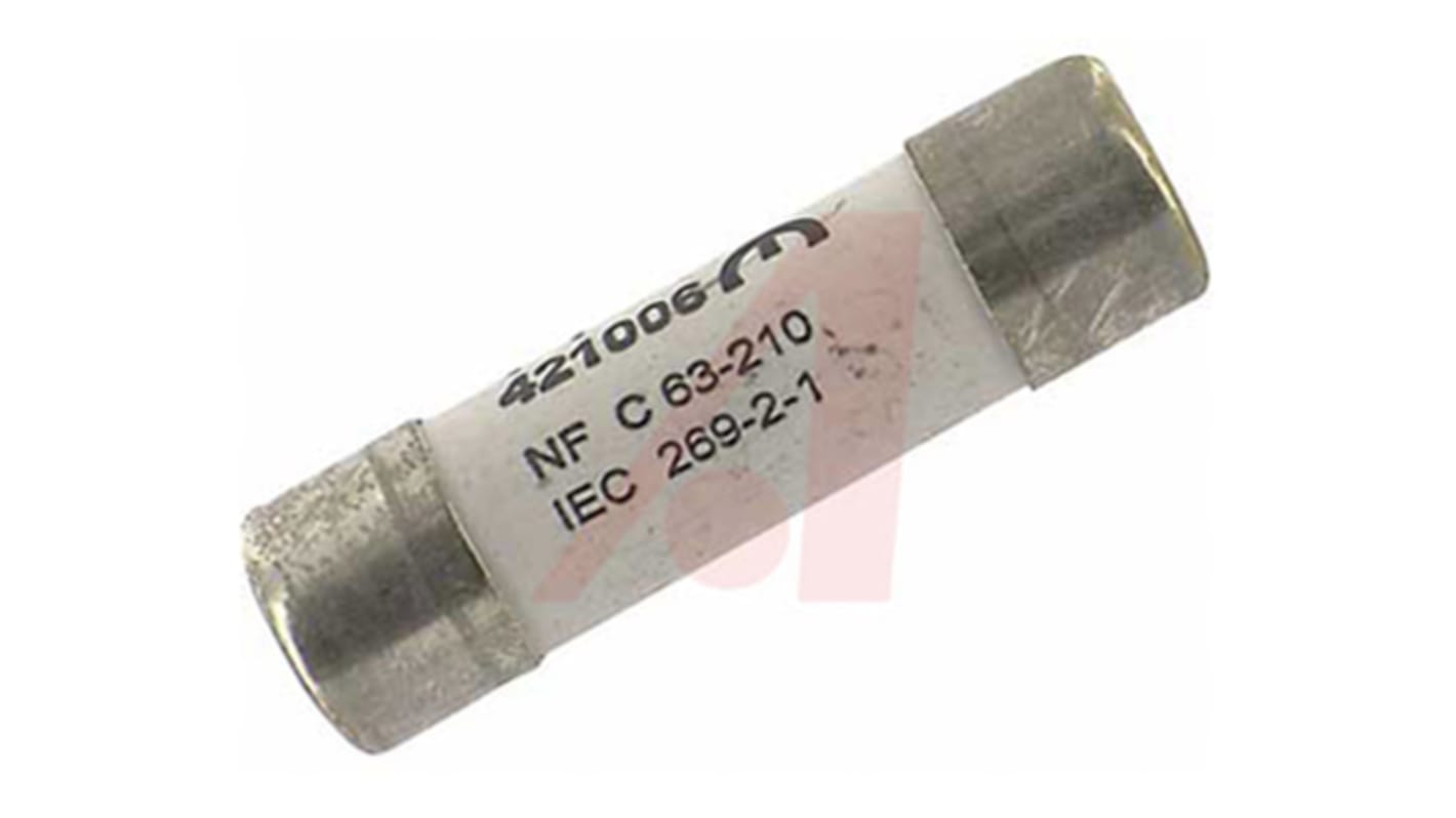 Altech 6A T Ceramic Cartridge Fuse, 14 x 51mm