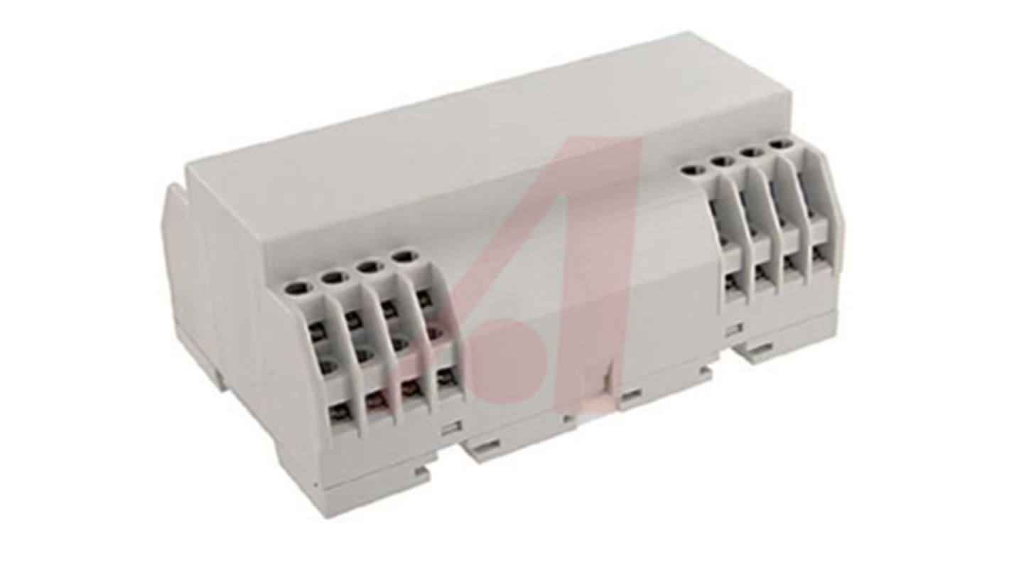 Altech Solid Enclosure Type KU4000 Series , 140 x 62 x 99mm, Glass Filled Polycarbonate DIN Rail Enclosure