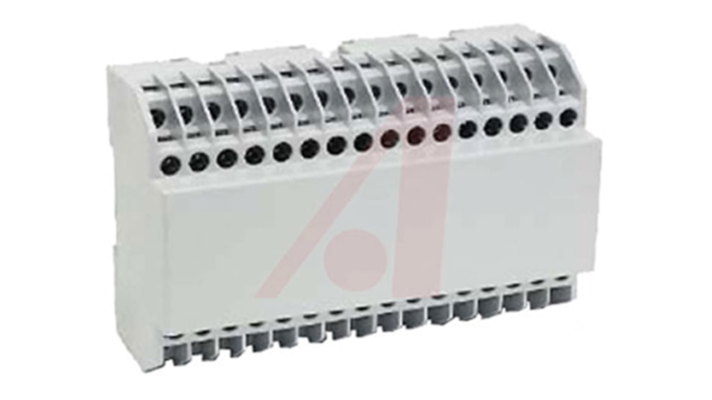 Altech Solid Enclosure Type KU4000 Series , 140 x 62 x 99mm, Glass Filled Polycarbonate DIN Rail Enclosure