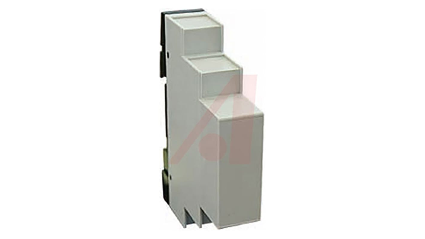 Altech Solid Enclosure Type KU4100 Series , 17.5 x 70.8 x 89.8mm, Glass Filled Polycarbonate DIN Rail Enclosure