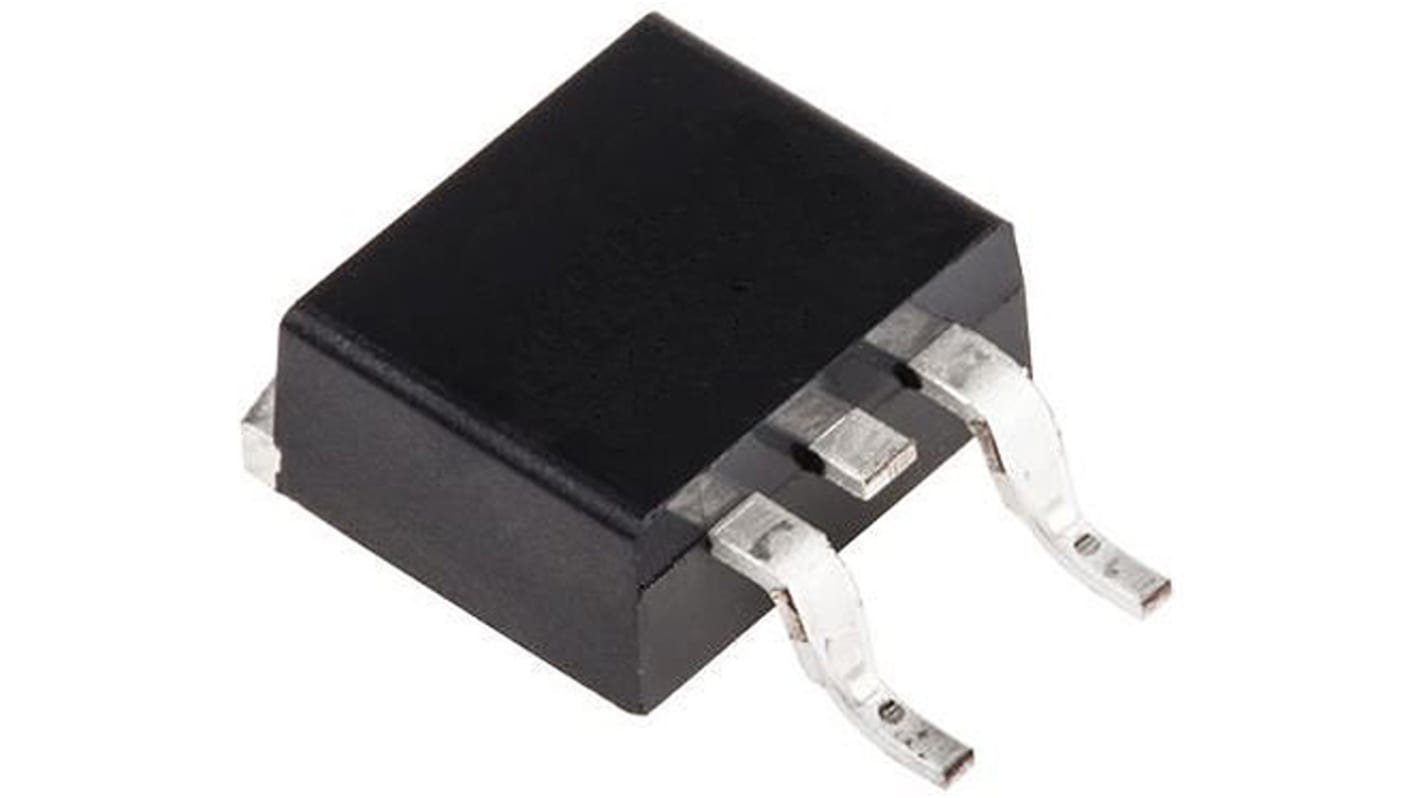 MOSFET Texas Instruments CSD19536KTTT, VDSS 100 V, ID 272 A, D2PAK (TO-263) de 3 pines, , config. Simple