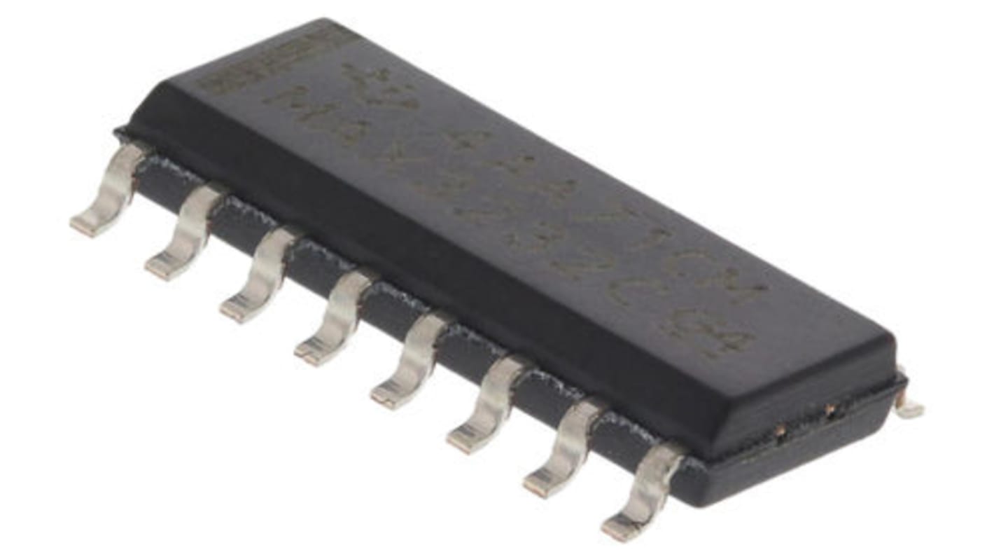 Isolatore digitale Texas Instruments, 4 canali, 16 pin, 25Mbit/s, isolamento 3000 V rms, SMD