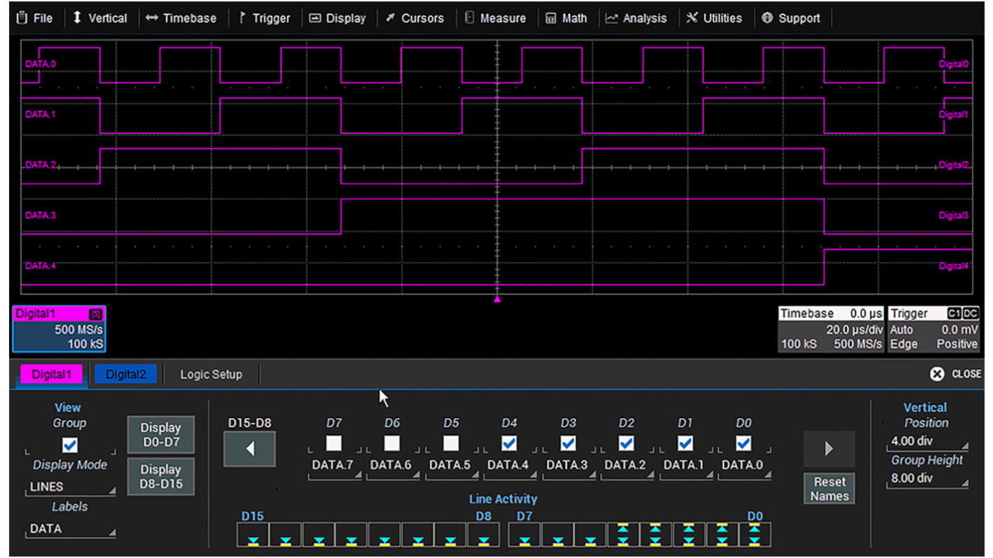 Software pro osciloskop Licence MSO MSO WS3K-MSO-LICENSE pro Osciloskop WaveSurfer 3000 Teledyne LeCroy