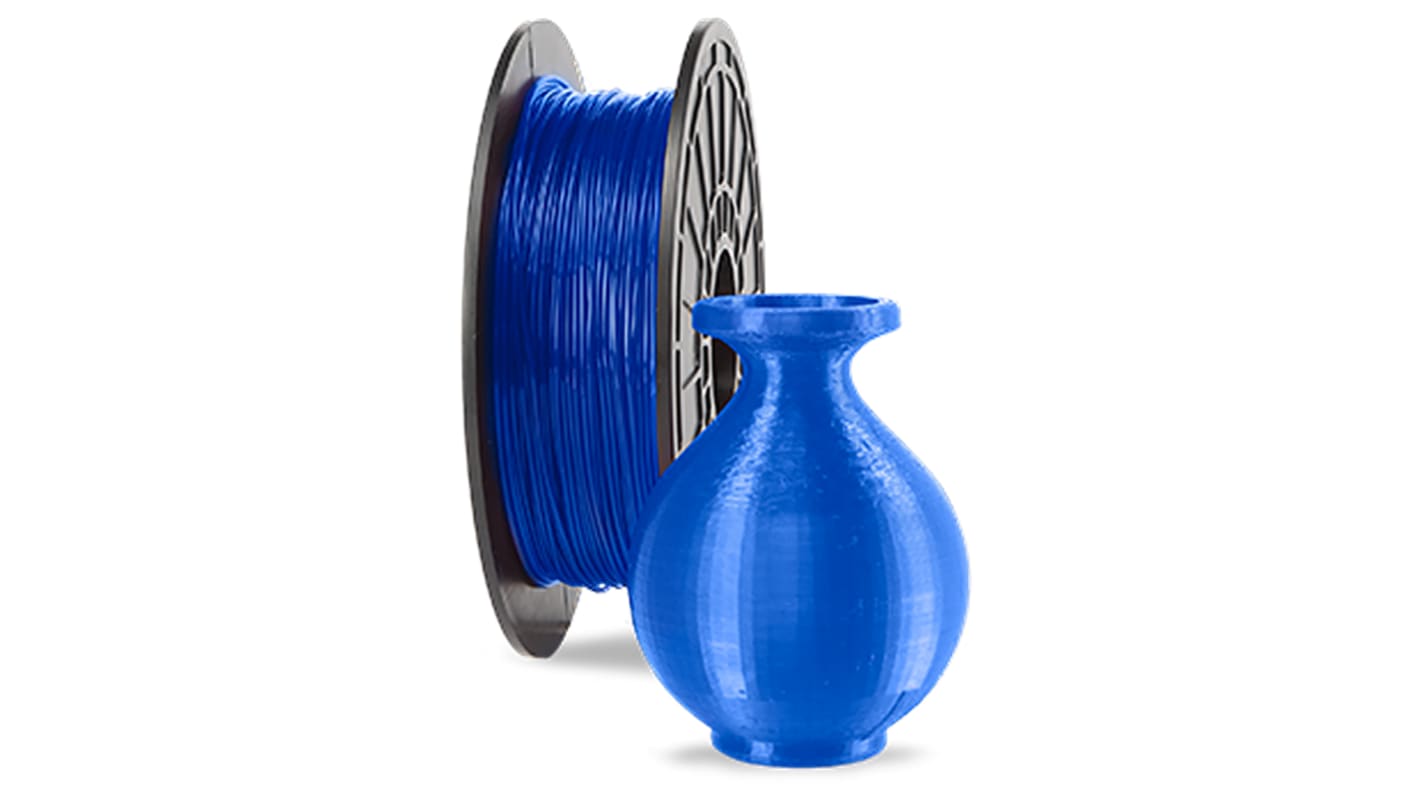 Dremel PLA 3D-Drucker Filament zur Verwendung mit Idea Builder 3D20, Blau, 1.75mm, 500g