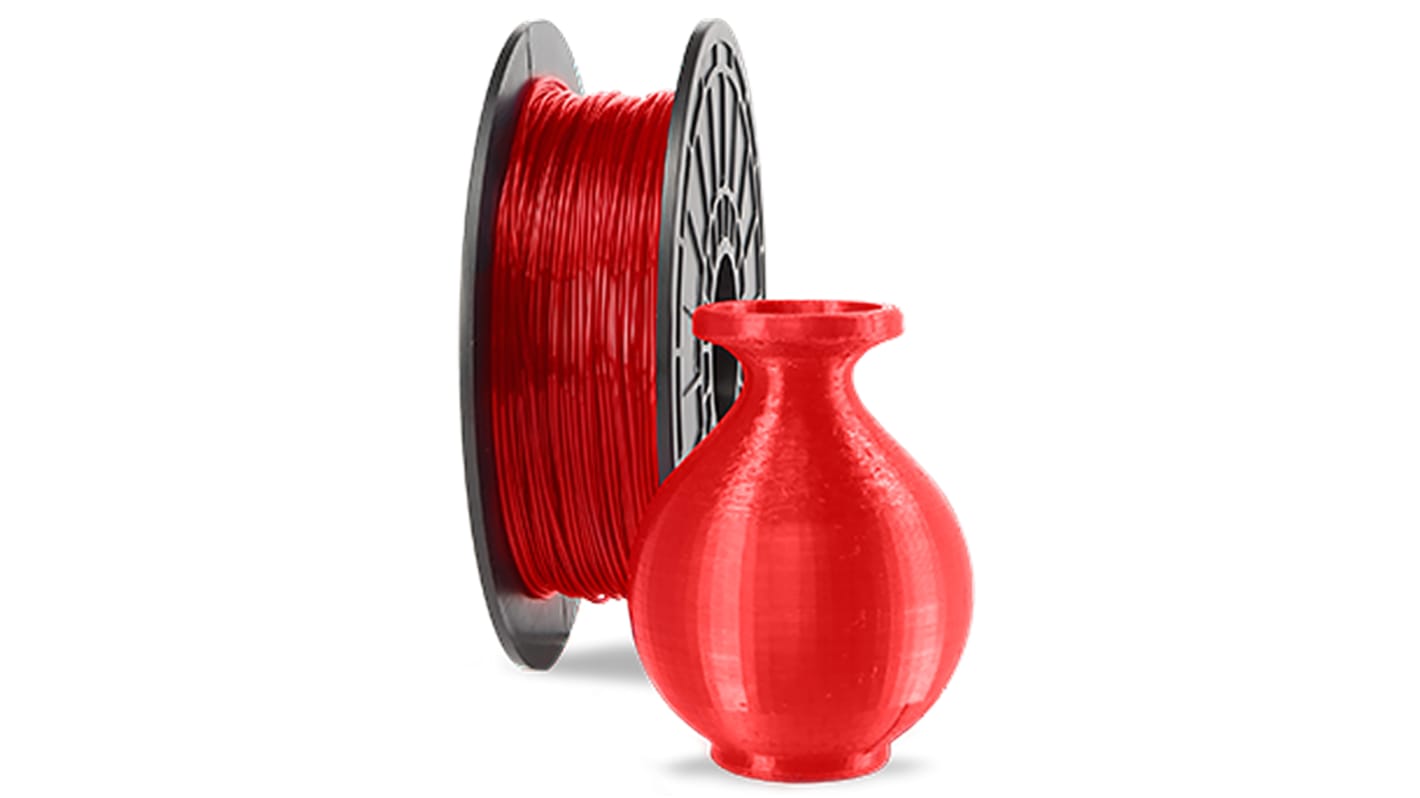 Dremel 1.75mm Red PLA 3D Printer Filament, 500g