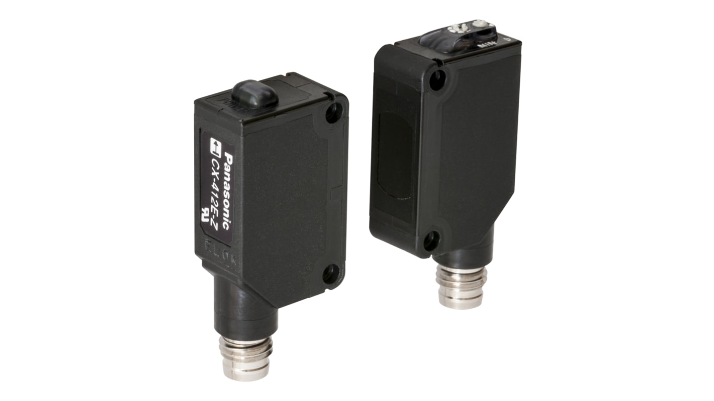 Panasonic Through Beam Photoelectric Sensor, Block Sensor, 15 m Detection Range