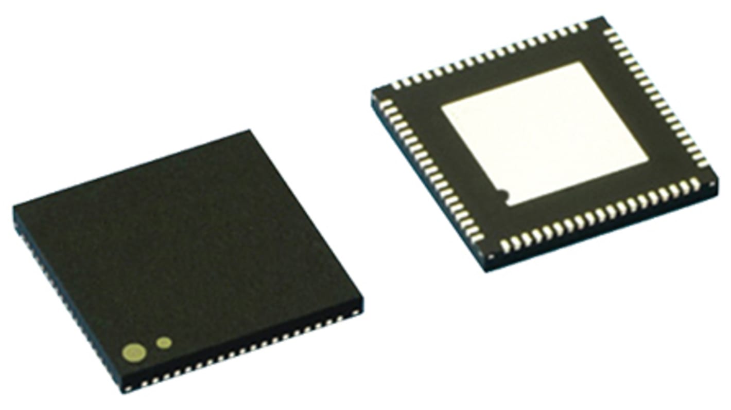 Bridgetek FT906Q-T, 32bit FT32 Microcontroller, Embedded Microcontroller, 100MHz, 256 kB Flash, Shadow, 76-Pin QFN