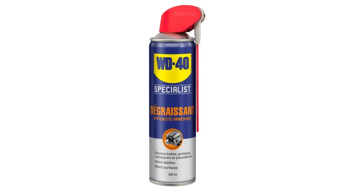 Dégraissant WD-40 SPECIALIST, 500 ml pour , Base de solvant