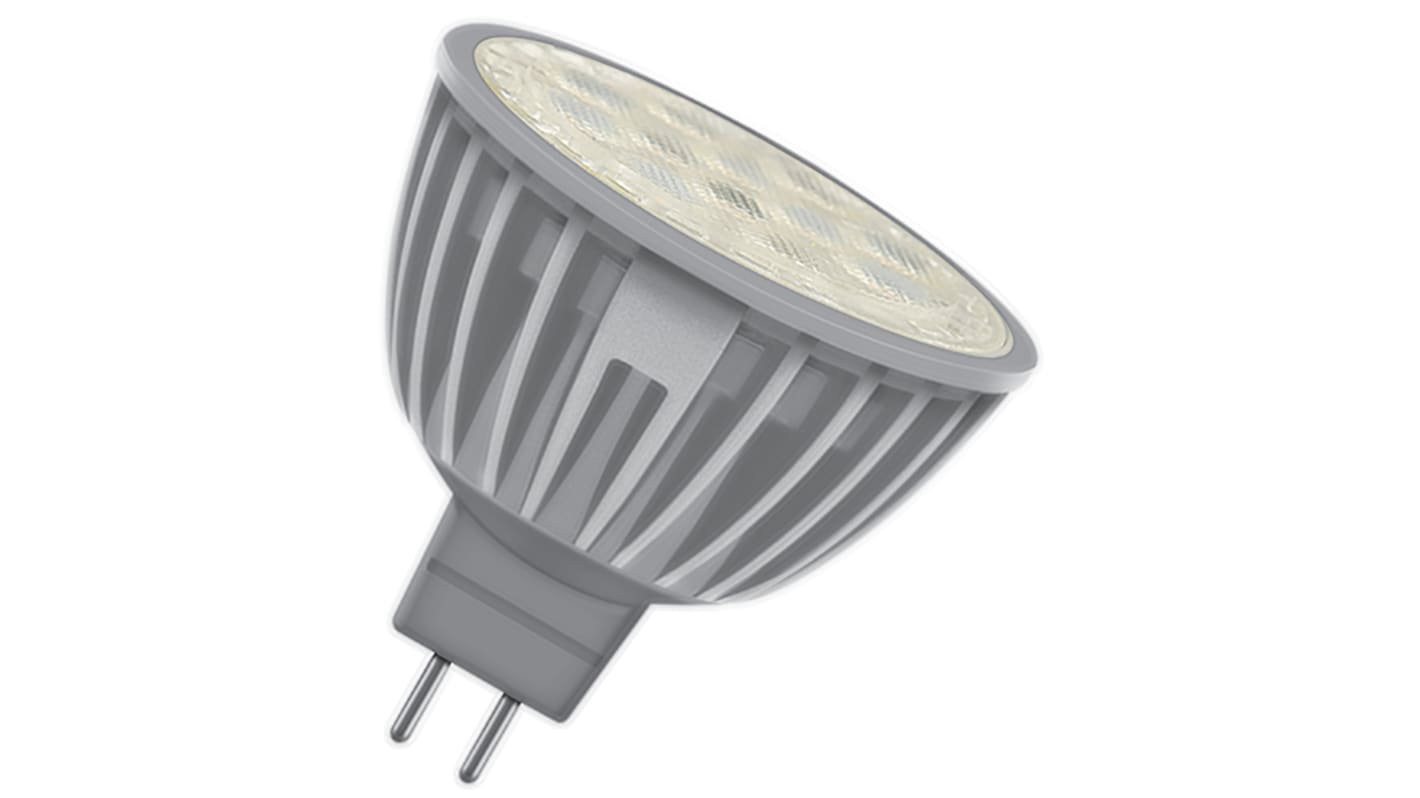 Lampada LED a riflettore Osram, lunga 55,8 mm, Ø 50mm, 12 V, 8,2 W, 43W equiv., 500 lm, fascio 36°