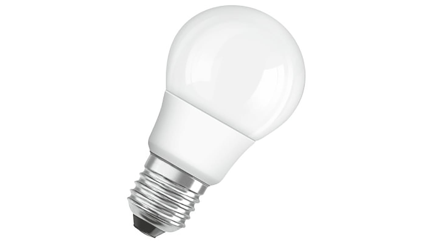 Osram PARATHOM, LED-Lampe, Kolbenform dimmbar, 9 W / 230V, 806 lm, E27 Sockel warmweiß